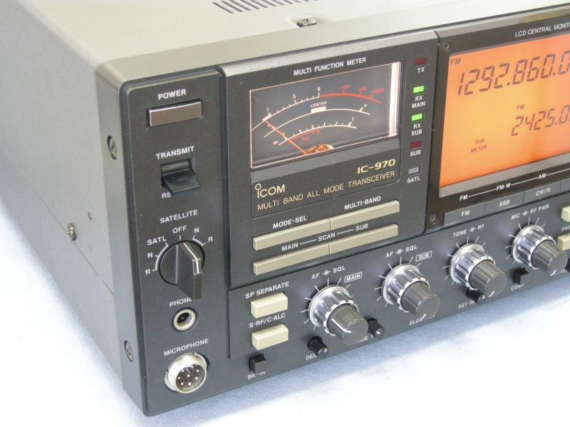 ■アイコム　IC-970D　稼動品■144/430Mhz＋ワイドレシーバー Icom IC-970D IC970D - Multi Band All Mode Transceiver